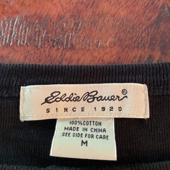 Eddie Bauer 💯% Cotton Crop Cardigan with 3/4 Length Sleeves - Picture 6 of 7